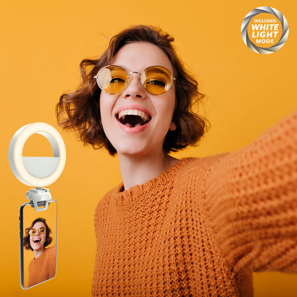 Dual Sided Clip on Light with Camera Mount