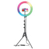 Bower 16" RGB Selfie Ring Light Studio Kit with Wireless Remote Control and Tripod