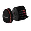 International Travel Adapter in Black or White