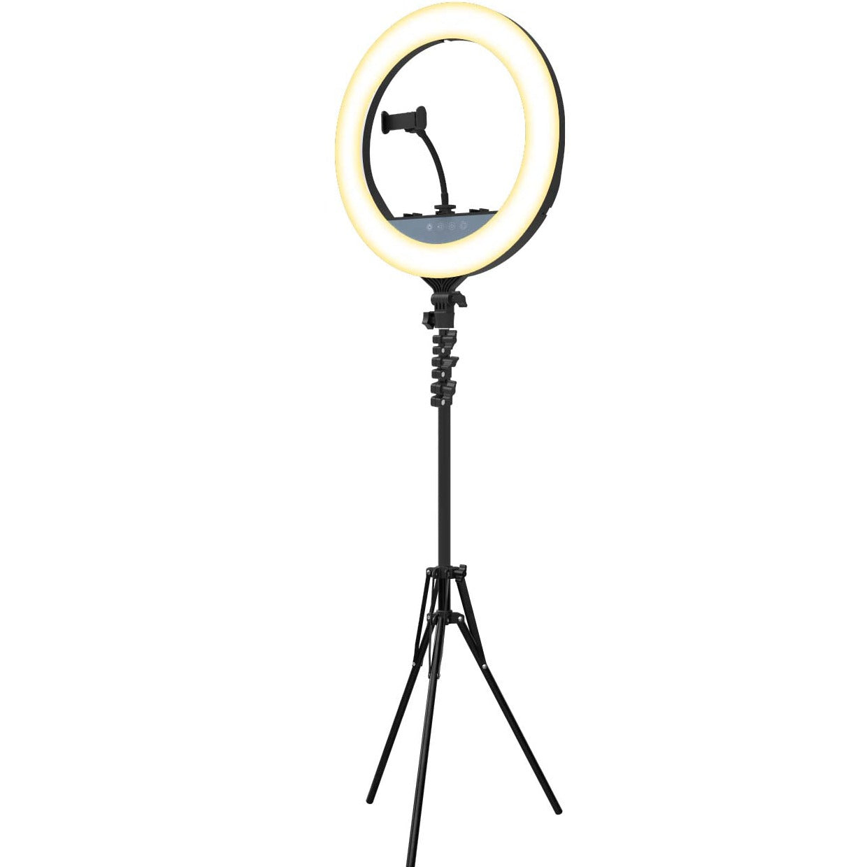 18" Selfie Ring Light Studio, w/ 80'' Extendable Tripod