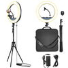 18" Selfie Ring Light Studio, w/ 80'' Extendable Tripod