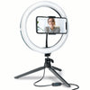 8'' LED Ring Light Table Top Tripod