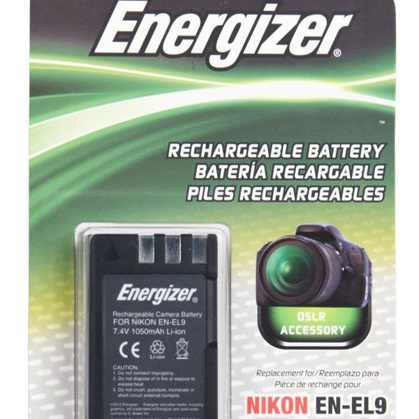Energizer® ENB-NEL9 Digital Replacement Battery for Nikon EN-EL9