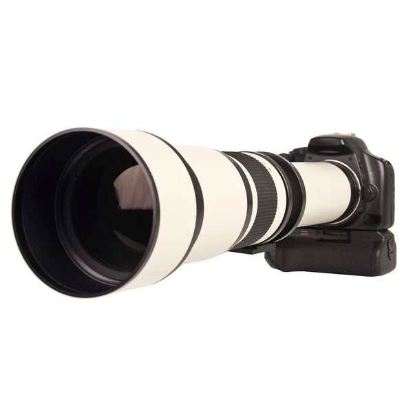 万華鏡 650-1300mm f/8-16 Manual Focus Telephoto T-Mount Lens