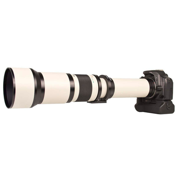 【ブルヘッド】 650-1300mm f/8-16 Manual Focus Telephoto T-Mount Lens