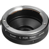 Bower Nikon F to C-Mount Adapter