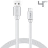 4ft USB-A To Micro USB Flat Cable