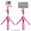 Bower 6-in-1 Tripod Selfie Stick (Pink)