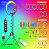 Bower 16" RGB Selfie Ring Light Studio Kit with Wireless Remote Control and Tripod