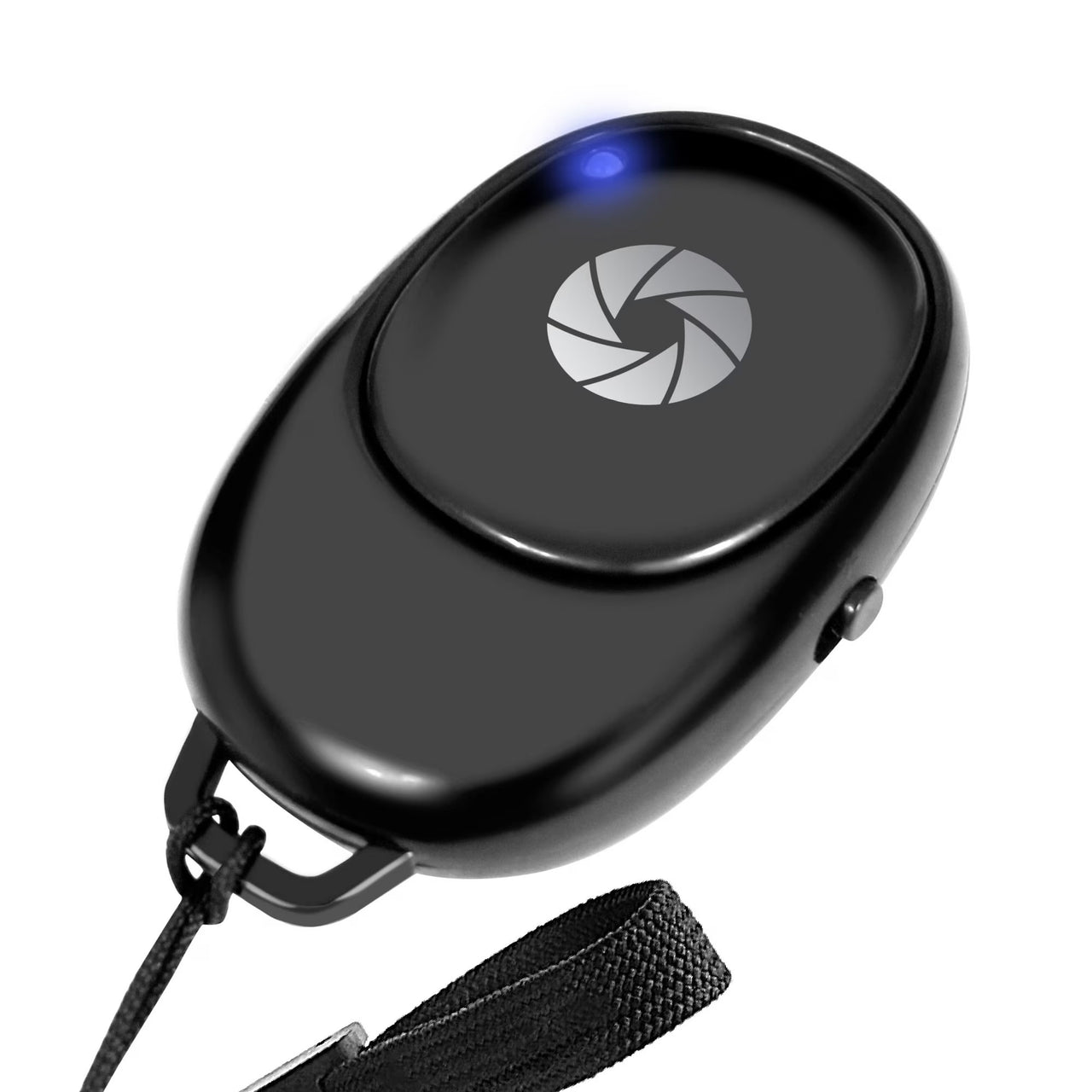 Bower Wireless Remote Shutter for Phone - Compatible with Most Smartphones, Compact Design, Lightweight, Includes Carrying Pouch - Black