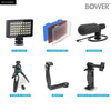 Bower Smart Photo Vlogger Kit w/ LED, Mic & Remote