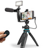 Bower Smart Photo Vlogger Kit w/ LED, Mic & Remote