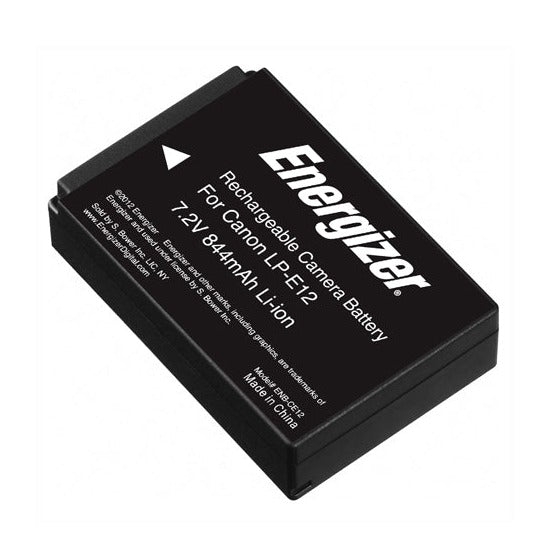 Energizer® ENB-CE12 Digital Replacement Battery for Canon LP-E12
