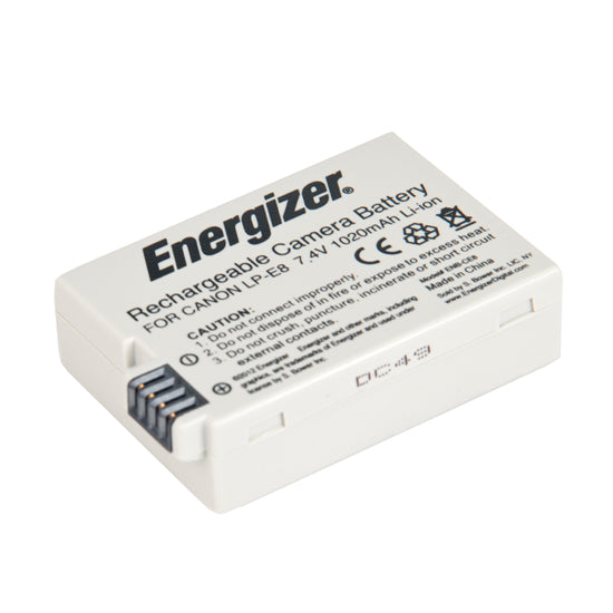 Energizer® ENB-CE8 Digital Replacement Battery for Canon LP-E8