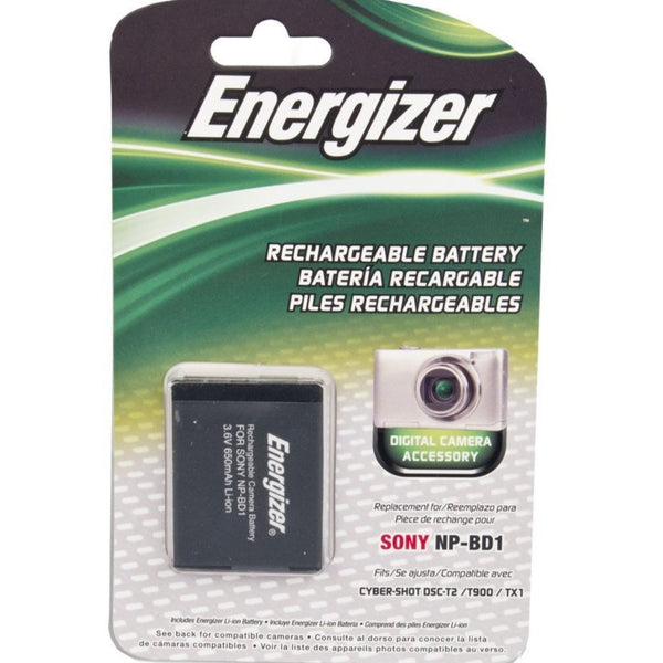 Energizer® ENB-SBD Digital Replacement Battery for Sony NP-BD1