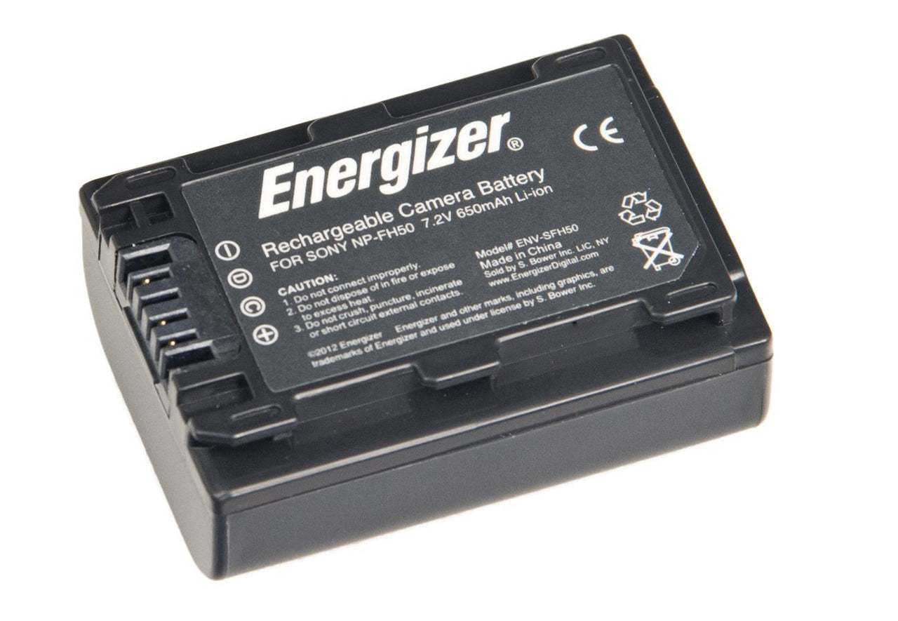 Energizer® ENV-SFH50 Digital Replacement Battery for Sony NP-FH50