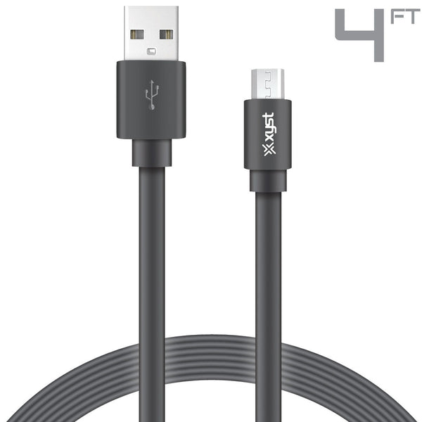 4ft USB-A To Micro USB Flat Cable