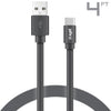 4ft USB-C 2.0 To USB-A Flat Cable